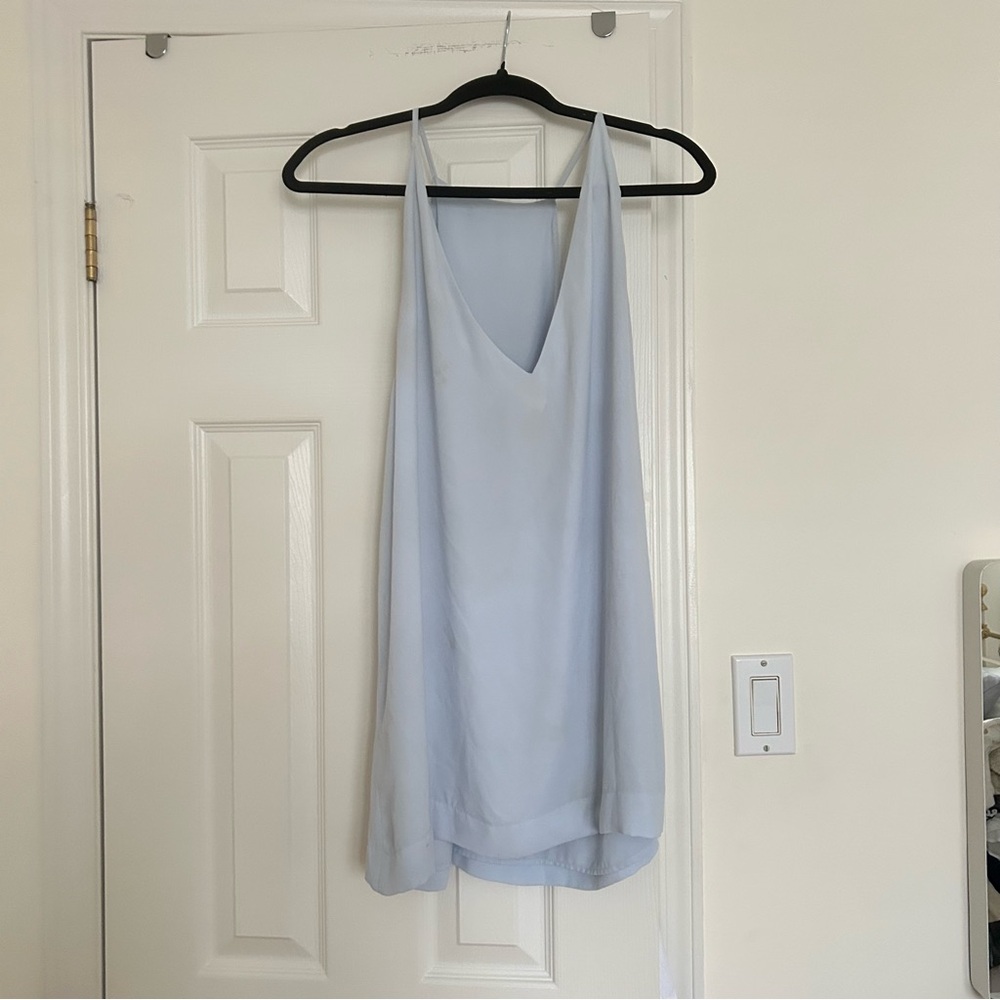 Elegant Aritzia Light Blue Women's Shirt Dress